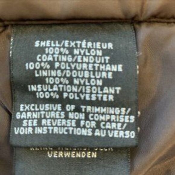 Orage Brown winter ski jacket coat size small - Picture 9 of 10